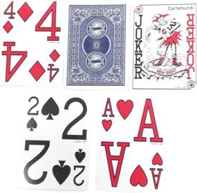 img 2 attached to Easy-to-Read Large Print Playing Cards - 1 Deck