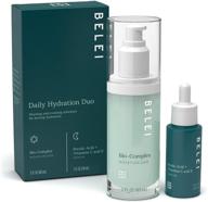 💧 belei by amazon: daily hydrating duo skin care starter kit for fine lines, hydration, and uneven skin tone - bio-complex moisturizer with ferulic acid + vitamins c & e logo