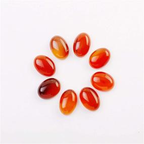 img 2 attached to Natural Cabochon Jewelry Making 13Mmx18Mm