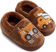 🐻 cozy and adorable animal fluffy slippers for toddler boys and girls - perfect winter indoor shoes! logo