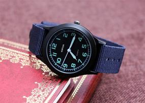 img 2 attached to LED Military Wristwatch for Students with Nylon Strap