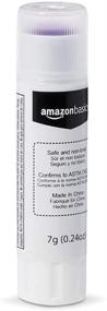 img 2 attached to 60-Pack Purple Washable School Glue Sticks by Amazon Basics - Dries Clear, 0.24-oz Stick