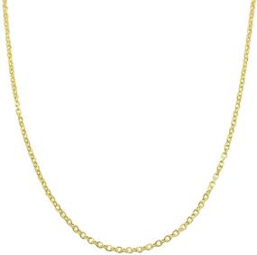 img 4 attached to 💎 Yellow Boys' Diamond Anchor Necklace - Shop Now for Exquisite Jewelry!