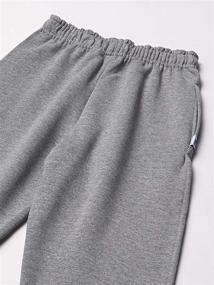 img 3 attached to Top-rated Russell Athletic Boys' Dri-Power Fleece Sweatpants & Joggers for Youth Performance