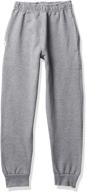 top-rated russell athletic boys' dri-power fleece sweatpants & joggers for youth performance logo