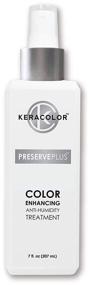 img 4 attached to 🎨 Keracolor Preserve Plus Color Enhancing Anti-Humidity Treatment | Frizz Prevention, Heat Protectant | 7 fl. oz.