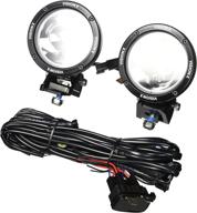 🔦 enhance your vision with vision x lighting 9151069 cannon black 4.5-inch 25w narrow led light kit logo