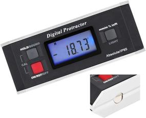 img 4 attached to Portable Protractor Inclinometer Magnetic Backlight