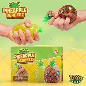 img 1 attached to 🍍 Pineapple Tropical Colorful Plaything by YoYa Toys
