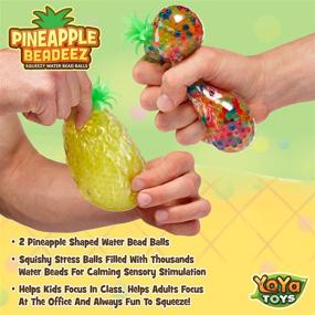 img 3 attached to 🍍 Pineapple Tropical Colorful Plaything by YoYa Toys