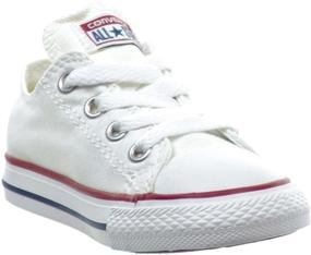 img 3 attached to Converse Chuck Taylor All Star OX Toddler Shoes - Optical White 7J256: Perfect Footwear for Little Ones