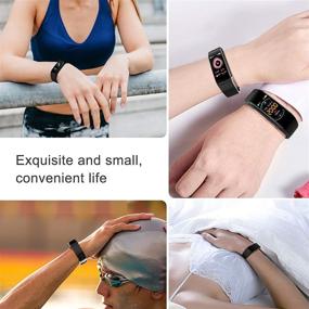 img 3 attached to ⌚ UMO Activity & Fitness Trackers: Exercise, Sleep, Heart Rate, Blood Pressure Detection, Waterproof Watch for Health. Compatible with Universal Android and Apple Devices.