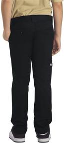 img 2 attached to Stylish and Comfortable: Dickies Skinny Straight Black 14 Boys' Clothing