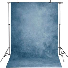 img 3 attached to 📷 5x7ft Gradual Blue Abstract Portrait Photography Backdrop – Ideal for Adult & Kids Headshot Studio Props (Backdrop Only)