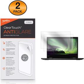 img 3 attached to 🔆 ClearTouch Anti-Glare Screen Protector for Lenovo ThinkPad L13 Yoga 2-in-1 Gen 1 - 13.3 in (2-Pack) by BoxWave - Matte Film Skin, Anti-Fingerprint