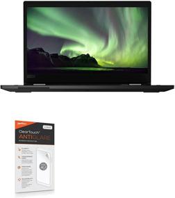 img 4 attached to 🔆 ClearTouch Anti-Glare Screen Protector for Lenovo ThinkPad L13 Yoga 2-in-1 Gen 1 - 13.3 in (2-Pack) by BoxWave - Matte Film Skin, Anti-Fingerprint