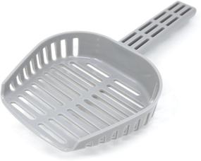 img 4 attached to 🐾 Highly Durable SCOOP EASE Cat Litter Scoop for Efficient Sifting in Round or Square Trays