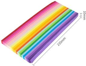 img 3 attached to 🌟 Vibrant 1000 Sheets Origami Stars Paper: Double Sided, 20 Colors – Perfect for Decorations and Crafts!