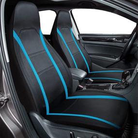 img 3 attached to Road Comforts Sporty Stripe Covers Interior Accessories
