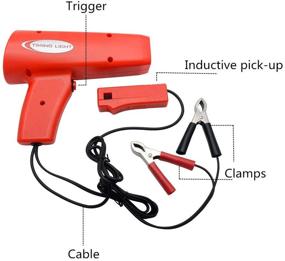 img 3 attached to 🔍 Масонский счетчик времени двигателя с ксеноновым светом 12V 8000RPM, тестер зажигания, стробоскопический светильник для автомобиля, фургона, мотоцикла, морского судна - Профессиональный SEO-усиленный