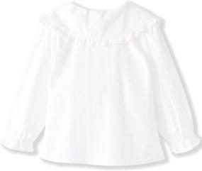 img 3 attached to ContiKids Girls Sleeve Button Down Blouse Girls' Clothing and Tops, Tees & Blouses