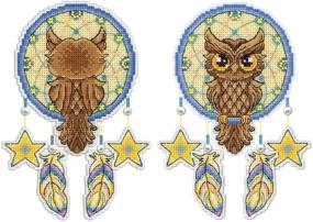 img 1 attached to Counted Cross Stitch Kit Dream Catcher