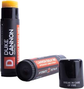 img 1 attached to 💪 Duke Cannon Supply Co. - Tactical Lip Protectant Balm, Blood Orange Mint (3 Pack) - Superior Performance Lip Protection Balm for Hard Working Men