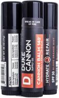 💪 duke cannon supply co. - tactical lip protectant balm, blood orange mint (3 pack) - superior performance lip protection balm for hard working men logo