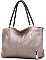 👜 foxer leather shoulder handbags women's handbags & wallets logo