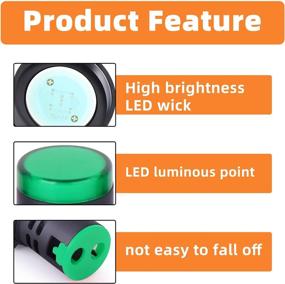 img 2 attached to 📈 Gasher Energy Saving Industrial Electrical and Controls & Indicators: Mounting Indicator for Efficient Energy Management