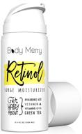 🌟 body merry retinol face moisturizer & eye cream: ultimate anti-aging solution for face, neck, and eyes, with retinol & hyaluronic acid (3.4 oz) logo