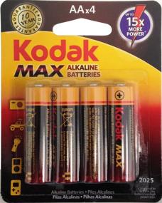 img 1 attached to ⚡️ Long-lasting Power: Kodak Max AA Battery (Kaa-4)