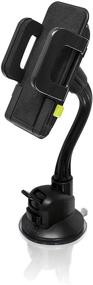 img 4 attached to 📱 Bracketron TekGrip Car Phone Holder: Windshield Mount & Dashboard Mount, Black BT1-642-2