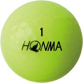 img 1 attached to Honma Golf Balls 1 Dozen Yellow Sports & Fitness