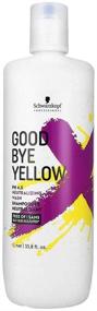 img 1 attached to 👋 Yellow Goodbye Shampoo 1000ml by Schwarzkopf