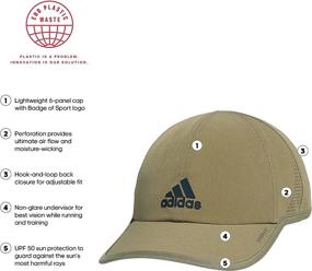 img 3 attached to 🧢 adidas Men's Superlite Relaxed Fit Performance Hat: Unbeatable Style and Comfort
