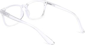 img 2 attached to FEISEDY Vintage Reading Blue Light Blocking Glasses: 👓 Stylish Eye Protection for Women and Men - B2519