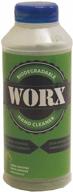 worx all-natural hand cleaner: powerful powdered soap for fresh & clean hands - 6.5 oz bottle logo