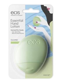 img 3 attached to eos Essential Hand Lotion - Cucumber: Long-lasting 24 Hour Moisture, Compact 1.5 oz.