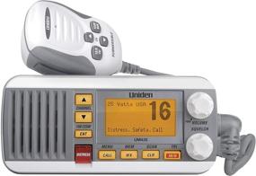 img 4 attached to 🚤 Uniden UM435: Advanced Fixed Mount VHF Marine Radio with Waterproof Submersibility & Powerful Wattage