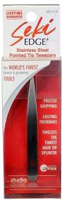 img 1 attached to 🔍 Seki Edge SS 514 Pointed Stainless Steel Tweezer for Enhanced Precision