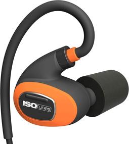 img 3 attached to 🎧 Беспроводные наушники-вкладыши ISOtunes PRO 2.0: уровень понижения шума 27 дБ, время работы более 16 часов, соответствует нормам OSHA, оранжевого цвета