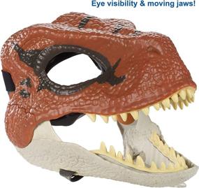 img 1 attached to Unleash Lifelike Velociraptor Thrills with JURASSIC Movie Inspired Realistic Openings