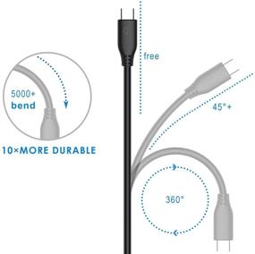 img 1 attached to Rankie USB-C to USB-A 3.0 Cable - Type C Charging and Data Transfer - 3 Pack, 3 ft