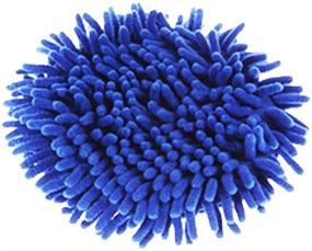 img 2 attached to Meioro 360° Wet Mop with Flexible Handle and Microfiber Chenille Towel Head - Ideal for Car Cleaning, Glass Tile, Window, and Home Kitchen - Blue