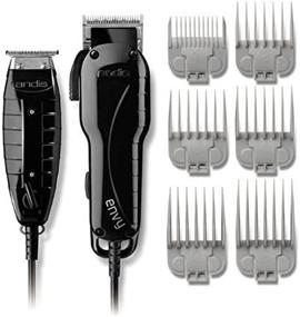 img 3 attached to Andis Professional Stylist Clipper and Trimmer Combo Kit: High-Speed Whisper Quiet Magnetic Motors and Ergonomic Design with Adjustable Blade and Comb Attachments