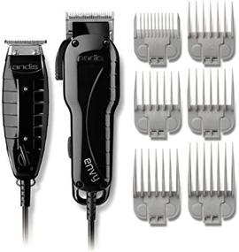 img 1 attached to Andis Professional Stylist Clipper and Trimmer Combo Kit: High-Speed Whisper Quiet Magnetic Motors and Ergonomic Design with Adjustable Blade and Comb Attachments