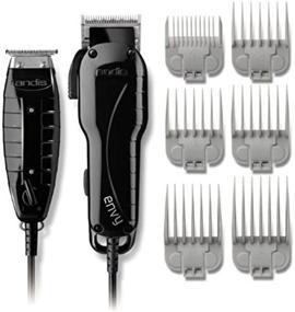 img 2 attached to Andis Professional Stylist Clipper and Trimmer Combo Kit: High-Speed Whisper Quiet Magnetic Motors and Ergonomic Design with Adjustable Blade and Comb Attachments