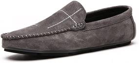 img 4 attached to Crloasn Moccasins Lightweight Breathable Soft Soled