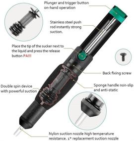 img 3 attached to 🔧 Enhance Soldering Accuracy with MOGAOPI Solder Desoldering Nozzle Remover